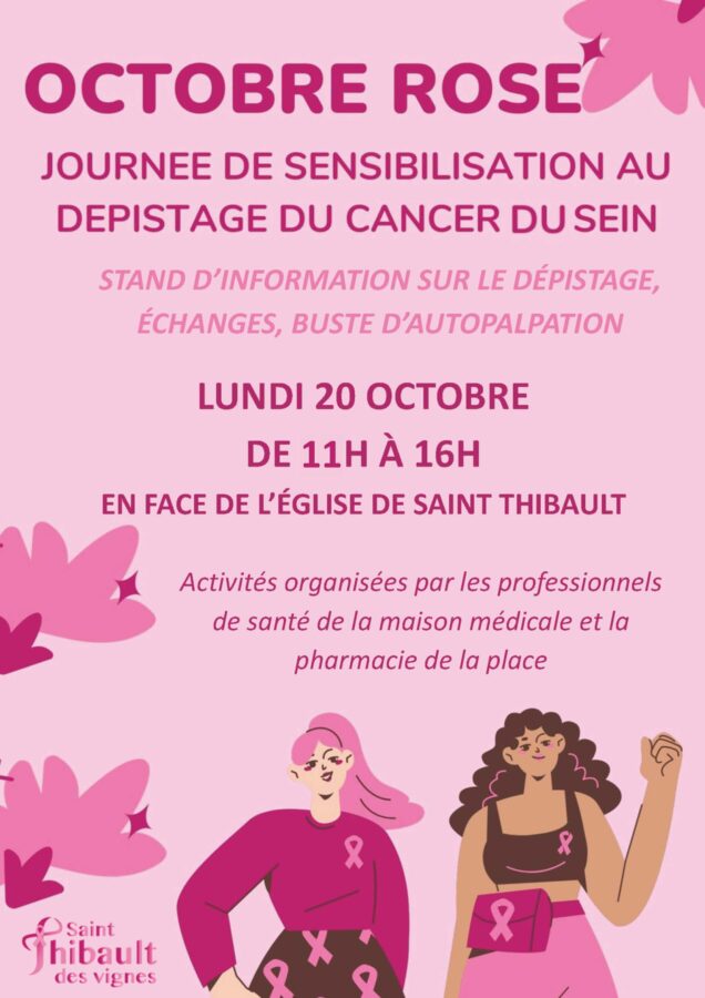 Octobre rose maison médicale
