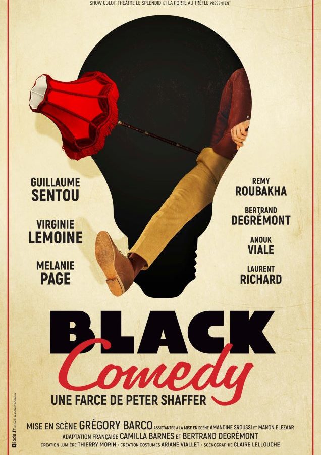 40x60 BLACK COMEDY affiche 40x60 BLACK COMEDY affiche