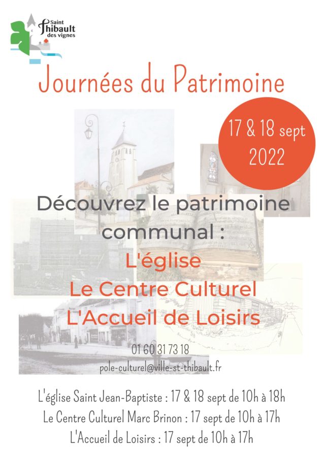 Journées du Patrimoine Journées du Patrimoine