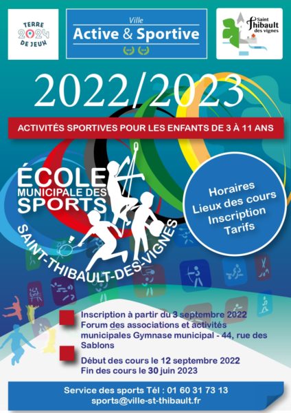 Pages de Plaquette Ecole des sports 2022-2023 page