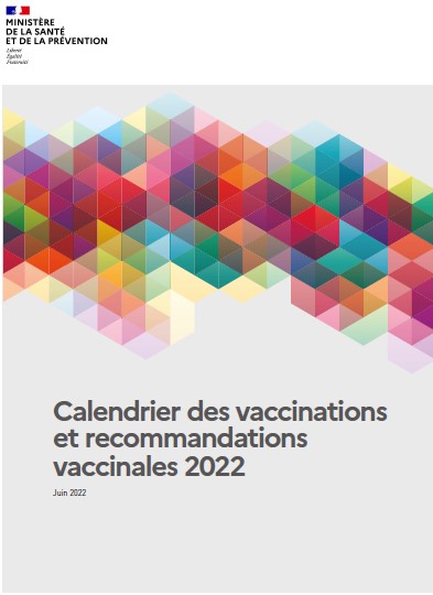 Couverture calendrier Vaccination2022