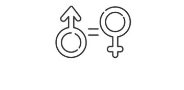 Gender equality linear icons set. Sexual slavery. Economic activity. Transgender. Employment, politics. Family. Thin line contour symbols. Isolated vector outline illustrations. Editable stroke