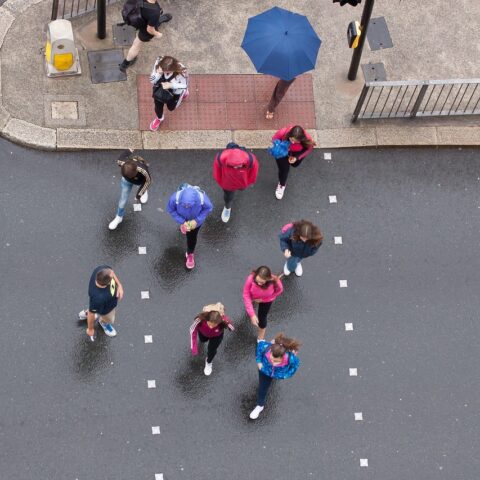 sensibilisation piétons rue enfants
