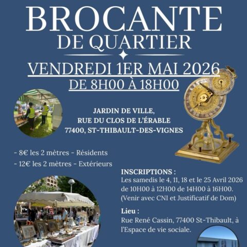 Flyer brocante