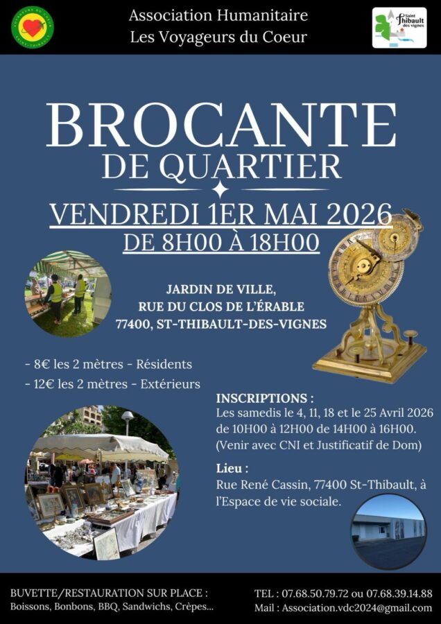 Flyer brocante