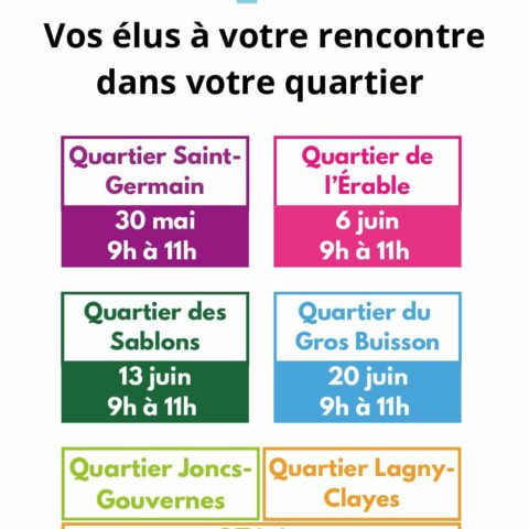 Récap date rencontre dans les quartiers