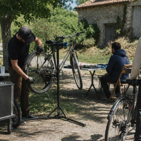 Réparation vélo